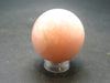 Bicolor Pink Morganite & Blue Aquamarine Sphere Ball From Brazil - 1.2" - 41.82 Grams