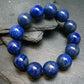 Lapis Lazuli Lazurite Genuine Bracelet ~ 7 Inches ~ 16mm Round Beads
