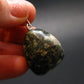 Rare Stonehenge Bluestone SS Pendant From Wales UK - 1.3" - 14.67 Grams