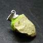 Gaspeite Silver Pendant From Australia - 0.9" - 1.27 Grams