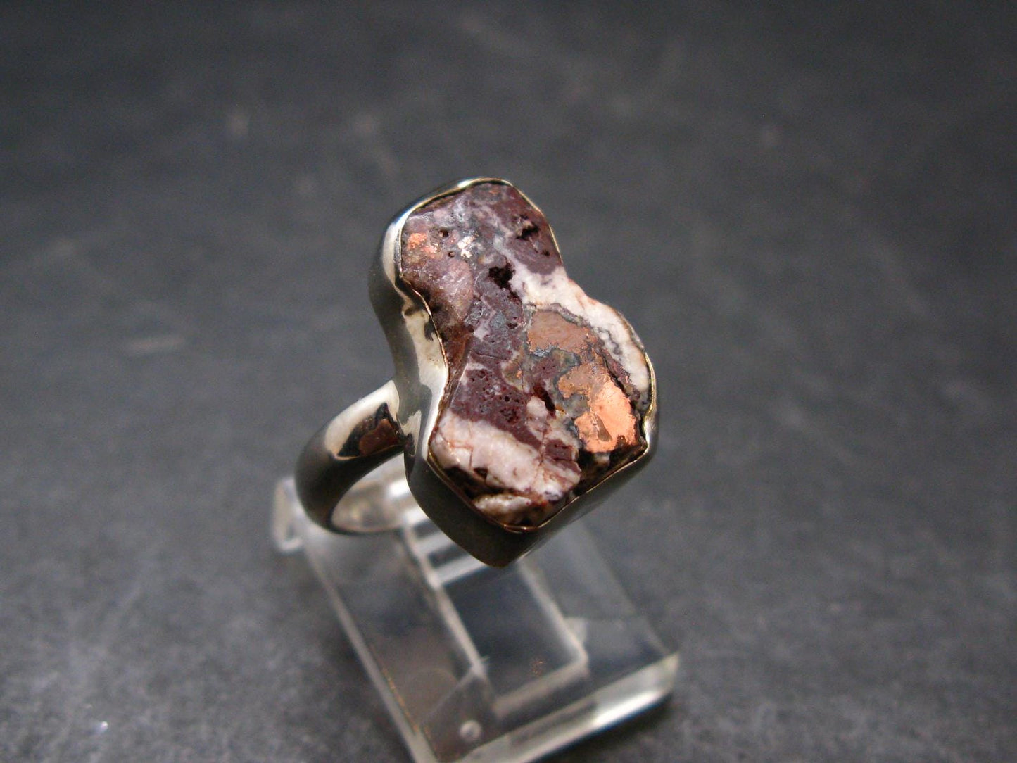 Copper Silver Ring from Michigan - 6.26 Grams - Size 6