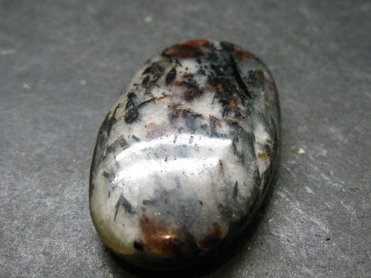 Astrophylite Astrophyllite Tumbled Stone From Russia - 1.6" - 17.27 Grams