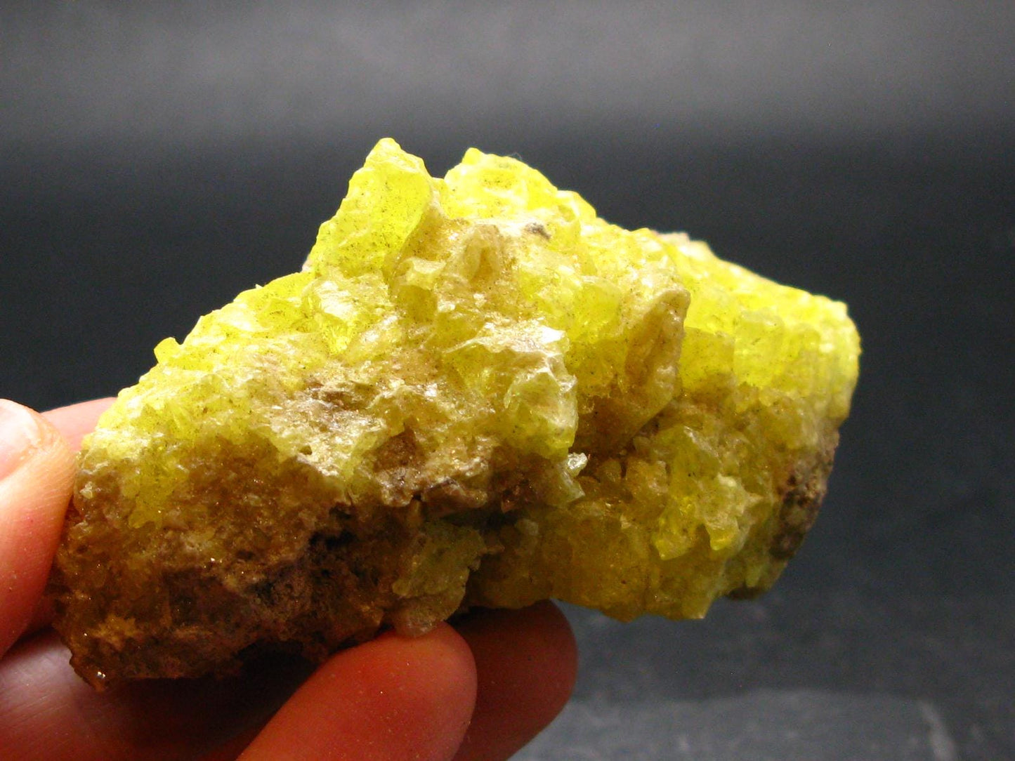 Sulfur Sulphur Cluster From Bolivia - 2.9"