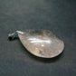 Rutilated Quartz Silver Pendant From Brazil - 1.5"