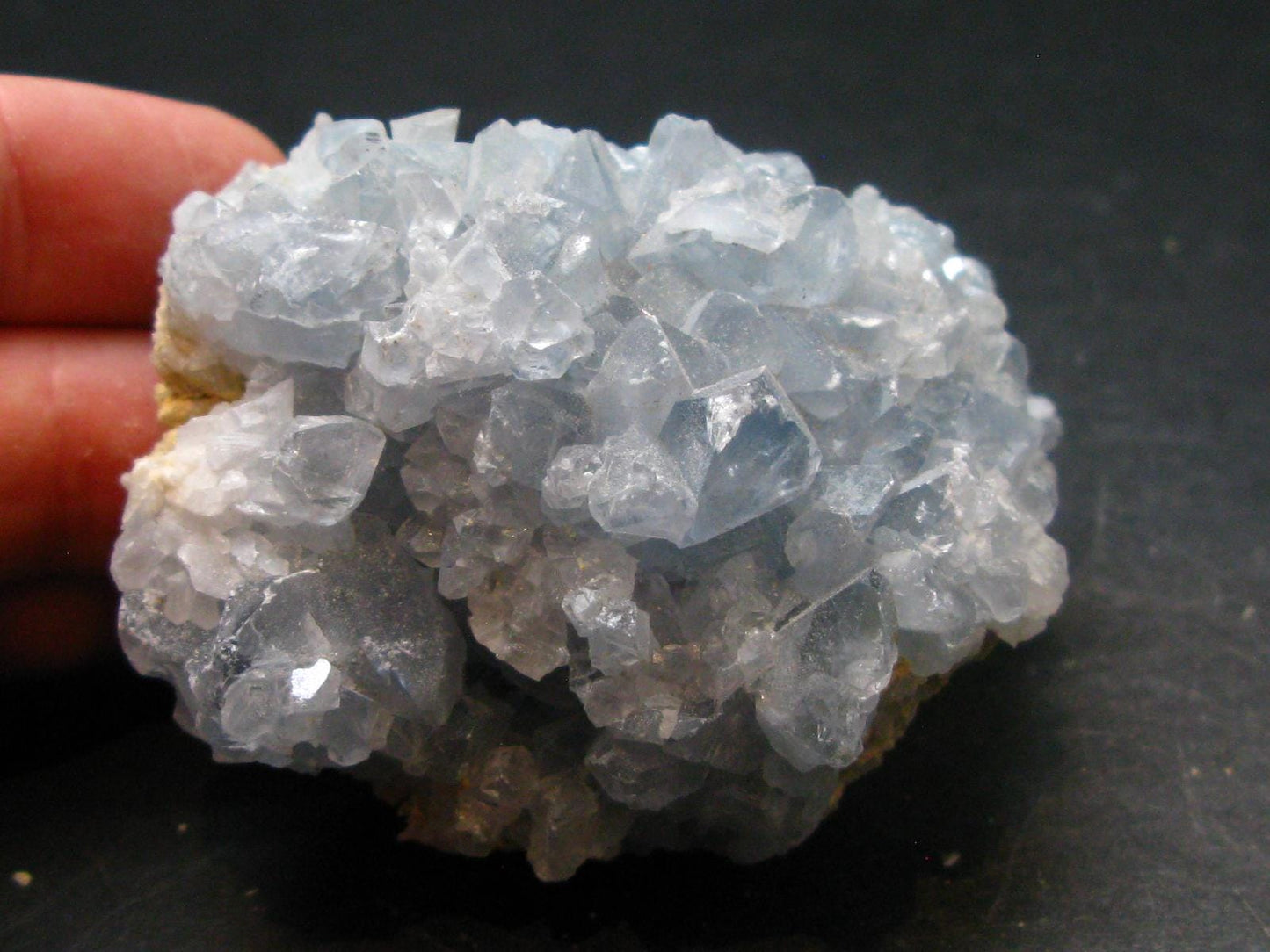Natural Sky Blue Celestite Celestine Cluster from Madagascar - 2.4" - 146.0 Grams