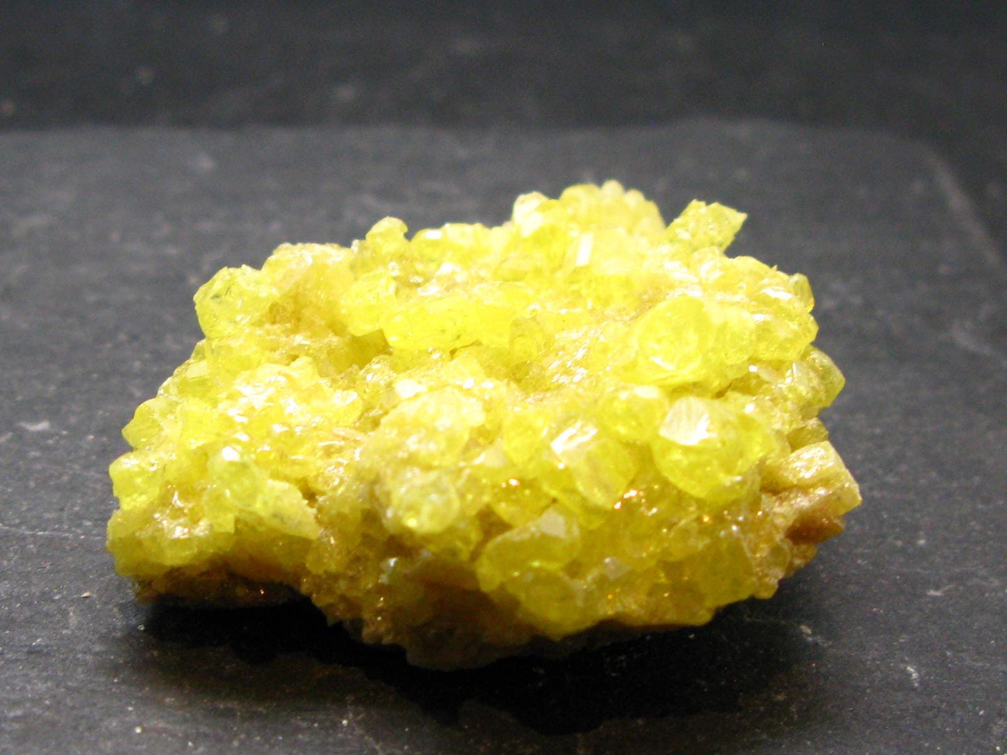 Sulfur Sulphur Cluster From Bolivia - 1.7"