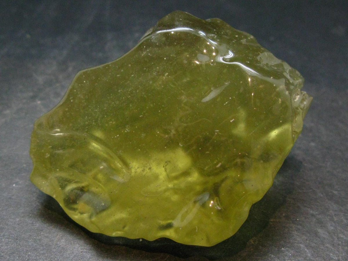 Nice Gem Libyan Tektite Tumbled Stone From Libya - 182.09 Grams - 3.1"