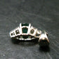 Emerald Silver Pendant From Colombia - 0.49 Grams
