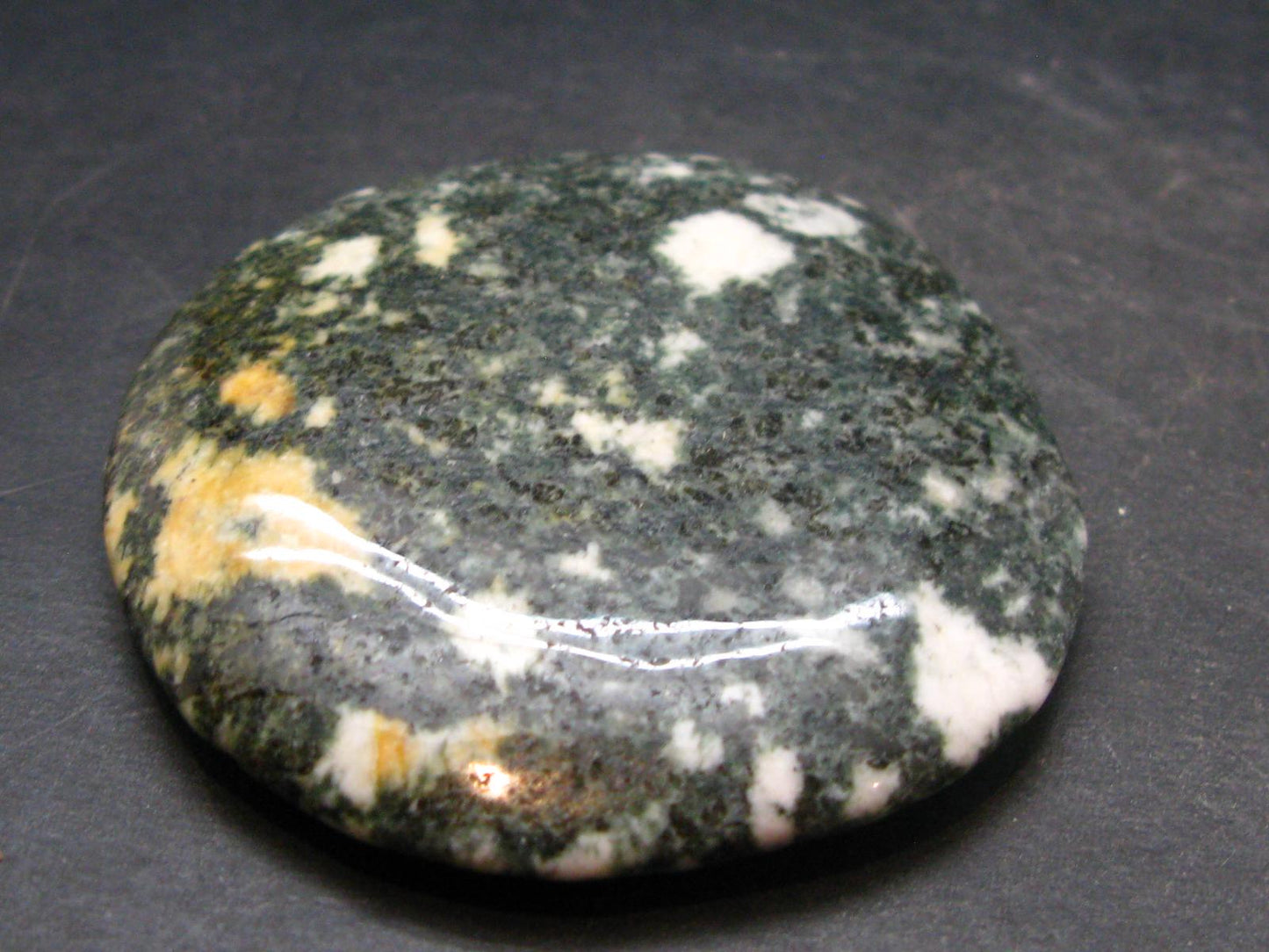 Rare Stonehenge Preseli Bluestone Tumbled Crystal From Wales UK - 2.1" - 48.2 Grams