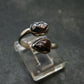 Large Meteorite Campo Del Cielo Sterling Silver Ring From Argentina - 2.36 Grams - Size 5