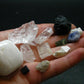 Synergy 12 Set Phenakite Moldavite Natrolite Petalite Danburite Tektite Scolecite Herderite Tanzanite Brookite 60.55 Gr