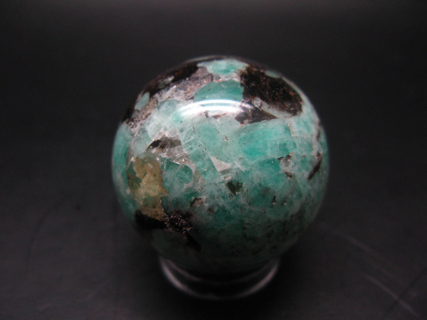 Emerald Sphere Ball From Russia - 1.9" - 149 Grams