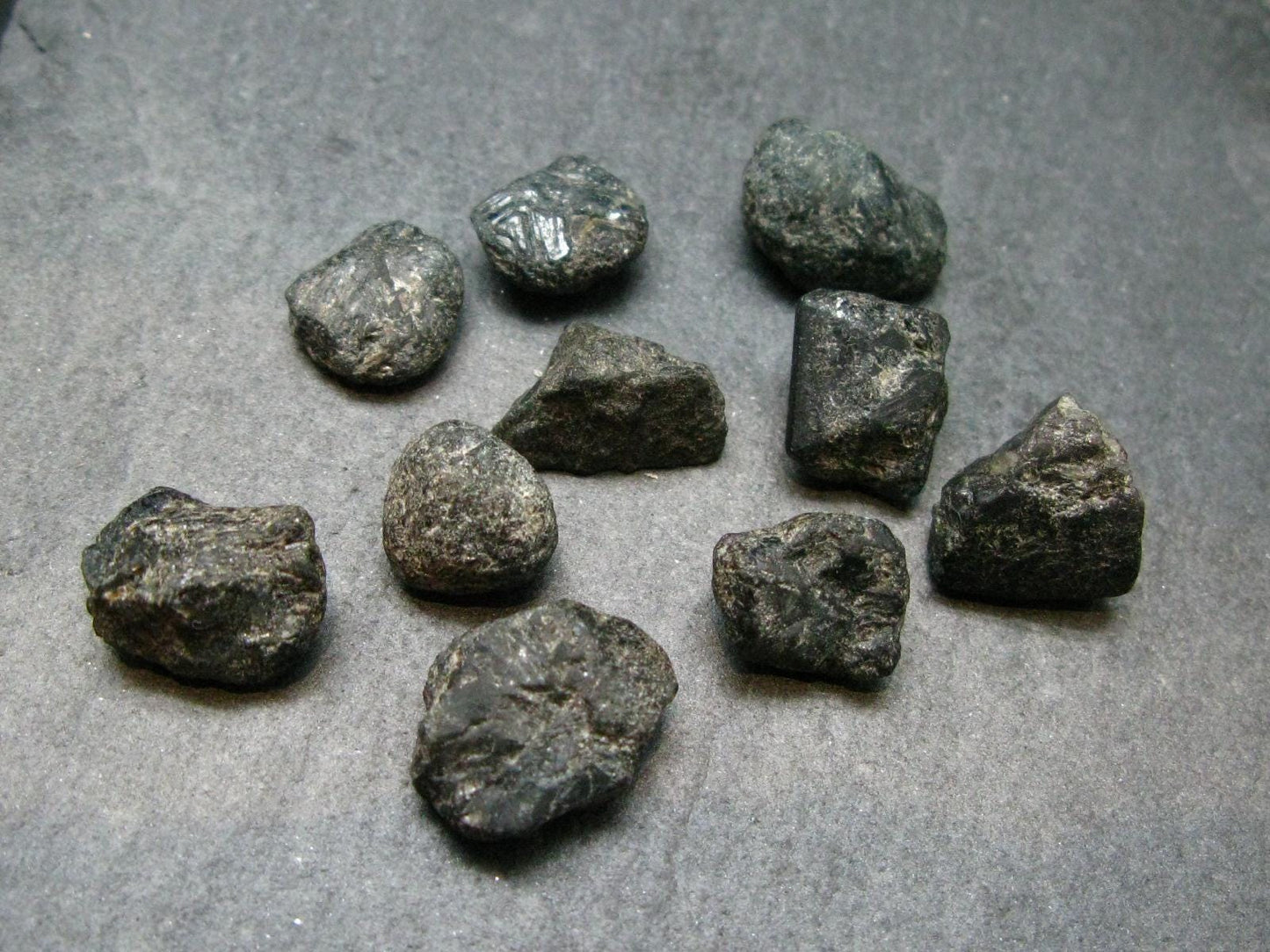 Lot of 10 Rare Alexandrite Chrysoberyl Crystals From Brazil - 83.05 Carats