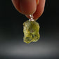 Heliodor (Yellow Beryl) Crystal Silver Pendant From Brazil - 0.9" - 2.42 Grams