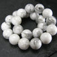 Howlite Genuine Bracelet ~ 7 Inches ~ 8mm Round Beads