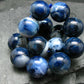 Dianite (Blue Jade) Genuine Bracelet ~ 7 Inches ~ 15mm Round Beads