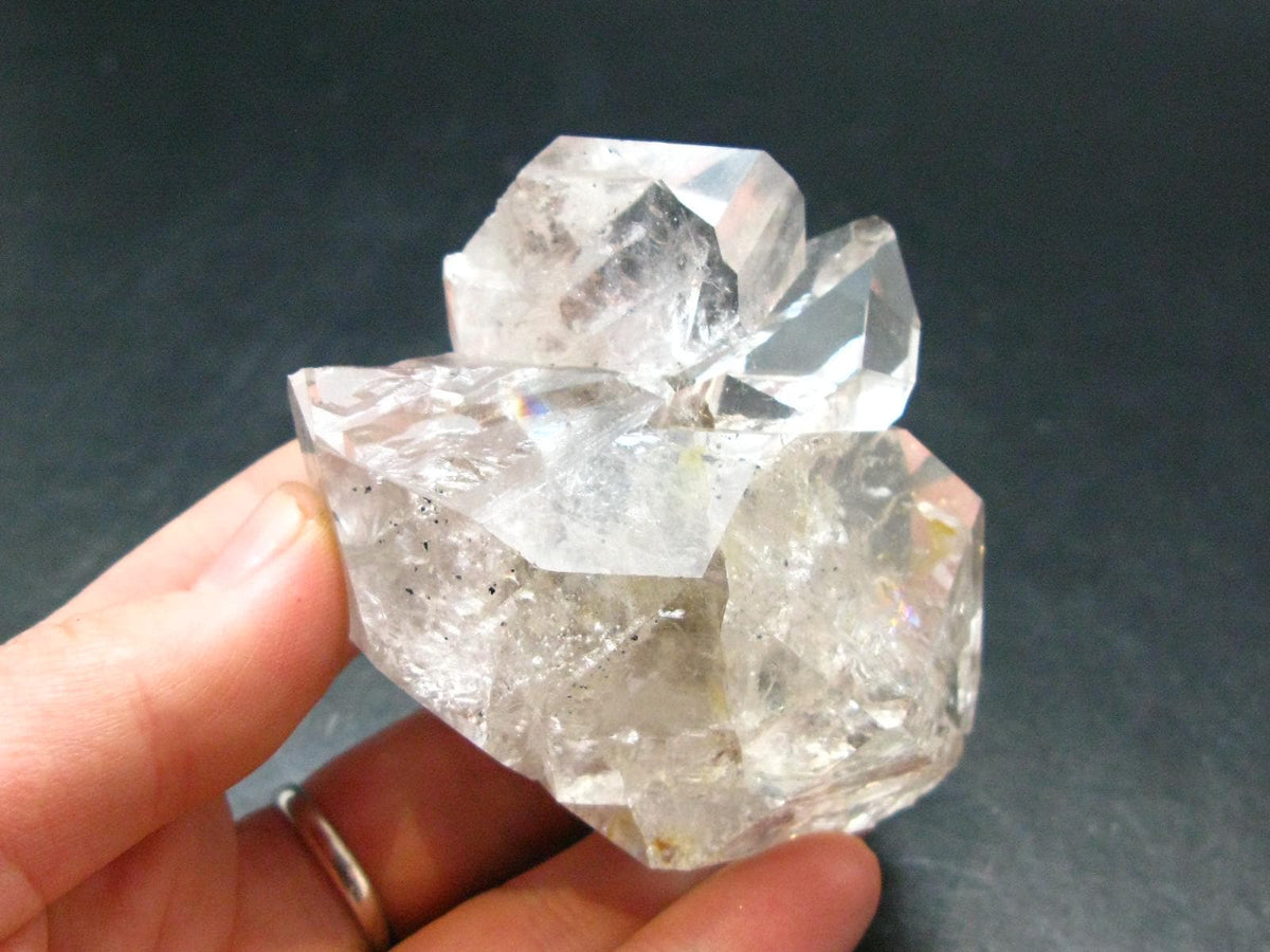 Fine Herkimer Diamond Quartz Crystal From New York - 2.5" - 132.63 Grams