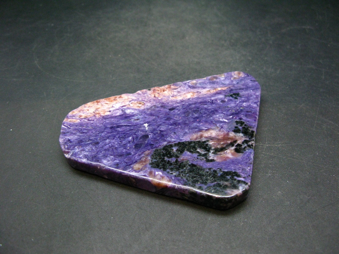 Large Nice Charoite Slab from Russia - 104.0 Grams - 3.9"