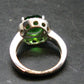 Helenite Gaia Stone Gem Sterling Silver Ring From Washington - Size 6 - 2.6 Carats