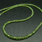 Gem Demantoid Green Garnet Necklace Beads - 18"