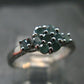 Genuine Alexandrite Gem Silver Ring From Russia - Size 5 - 1.64 Grams