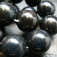 Black Opal Genuine Bracelet ~ 7 Inches ~ 17mm Round Beads