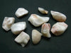 Lot Of 10 Natrolite Tumbled Stones From Indonesia - 100 Carats