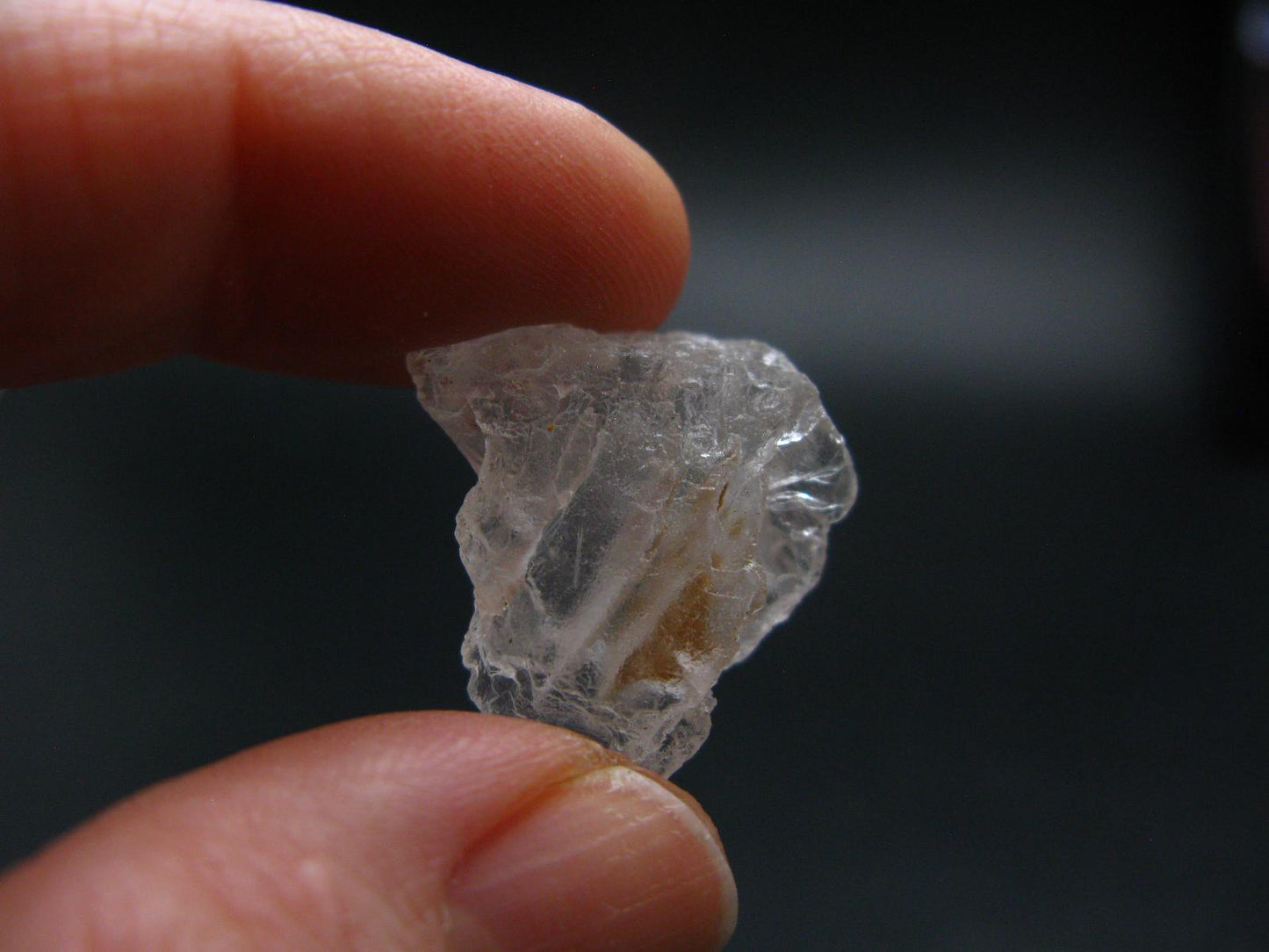Large Clear Petalite Crystal from Brazil - 3.34 Grams - 0.8"