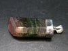 Gem Watermelon Tourmaline Crystal Silver Pendant From Brazil - 1.9" - 13.89 Grams