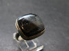 Real!! Very Rare Nuumite Nuummite Sterling Silver Ring from Greenland - 6.59 Grams - Size 7