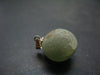 Complete Prehnite Sterling Silver Pendant from Mali - 0.9" - 5.32 Grams