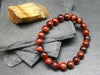 Bulls Eye (Red Tiger Eye) Genuine Bracelet ~ 7 Inches ~ 8mm Beads