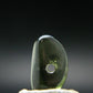 Moldavite Tektite Tumbled Bead from Czech Republic - 12 mm - 2.55 Carats