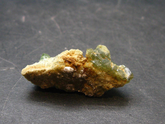 Rare Demantoid Garnet Cluster from Madagascar - 1.2" - 4.5 Grams