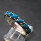 Genuine Turquoise Sterling Silver Ring - 3.20 Grams - Size 9.25