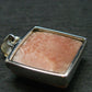 Pink Scolecite Sterling Silver Pendant From India - 1.2"