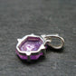 Ruby Crystal Silver Pendant from Africa - 0.6" - 1.25 Grams