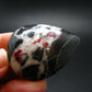 Cinnabar in Dolomite Cabochon from China - 16.52 Grams - 43 x 34 mm