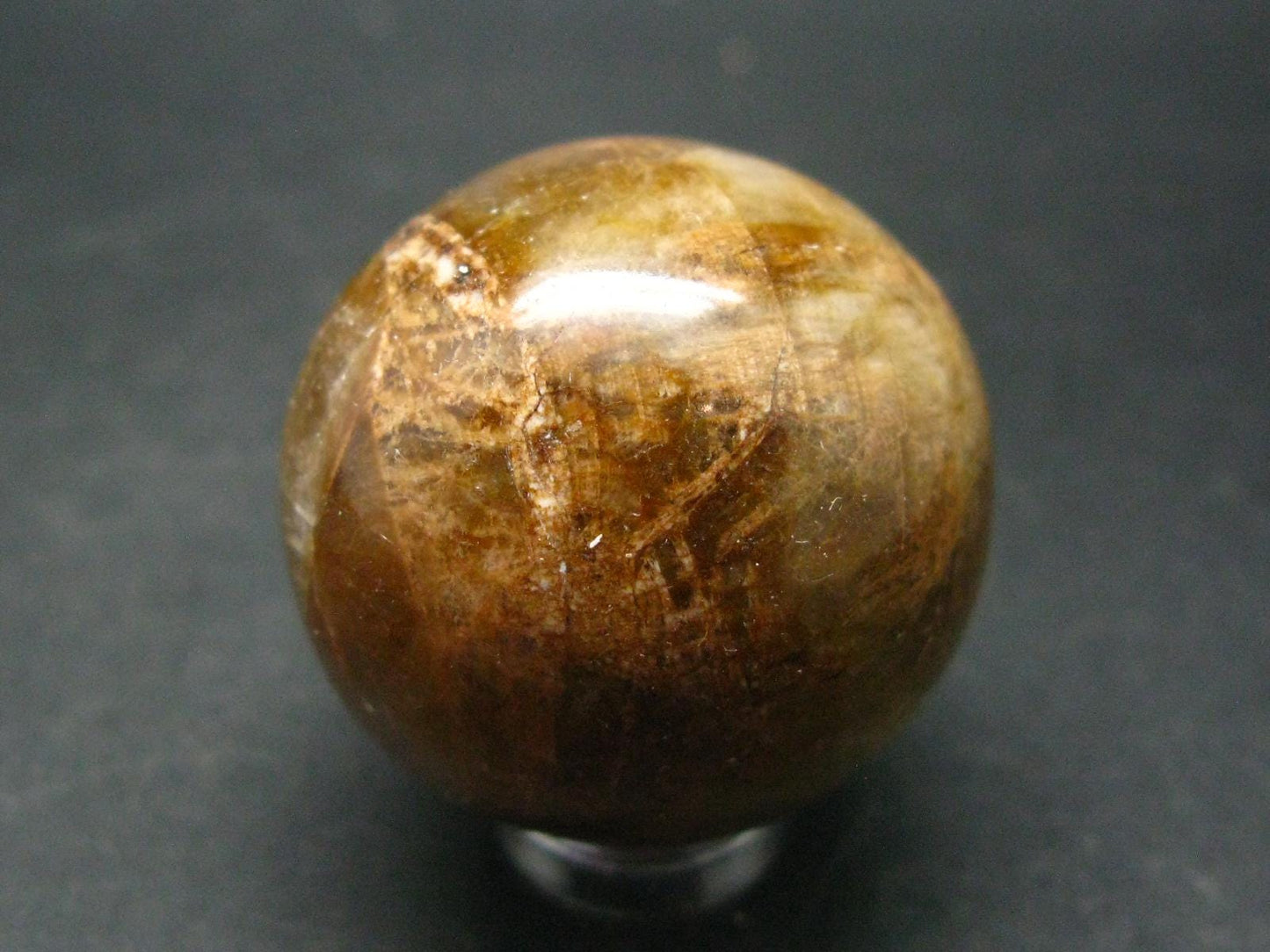 Rare Golden Herderite Ball Sphere from Brazil - 1.3" - 61.62 Grams