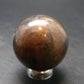 Chiastolite Variety of Andalusite Sphere from China - 1.2" - 51.10 Grams