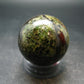 Peridot Olivine Sphere from Arizona, USA - 1.5" - 81.28 Grams