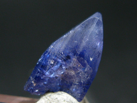 Fine Gem Tanzanite Zoisite Crystal From Tanzania - 8.11 Carats - 0.7"