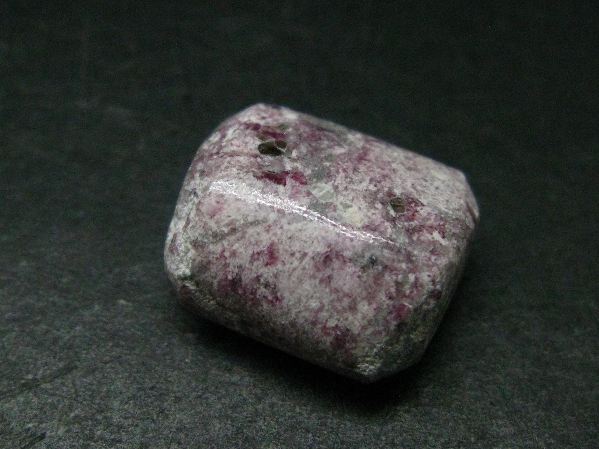 Beautiful Rare Gem Bixbite Red Beryl Emerald Cabochon From Utah USA - 13.86 Carats - 16x14mm