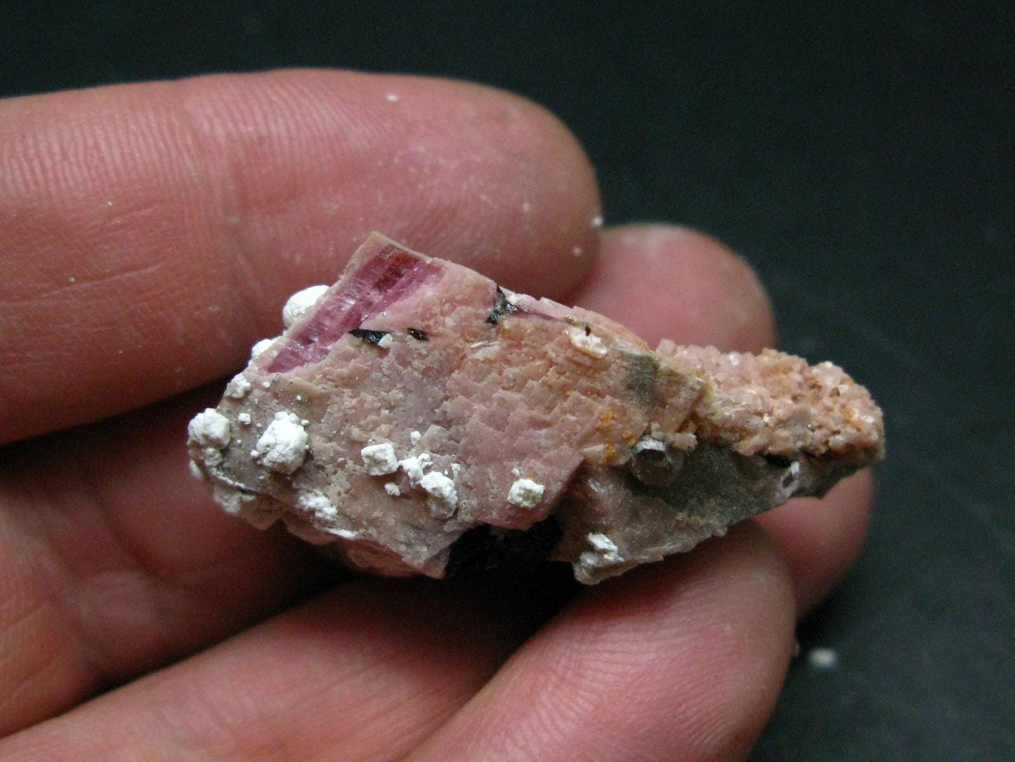 Rare Rhodochrosite crystal from Canada - 1.7"