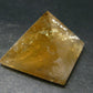 Citrine Unheated Polished Pyramid From Brazil - 1.4" - 41.53 Grams