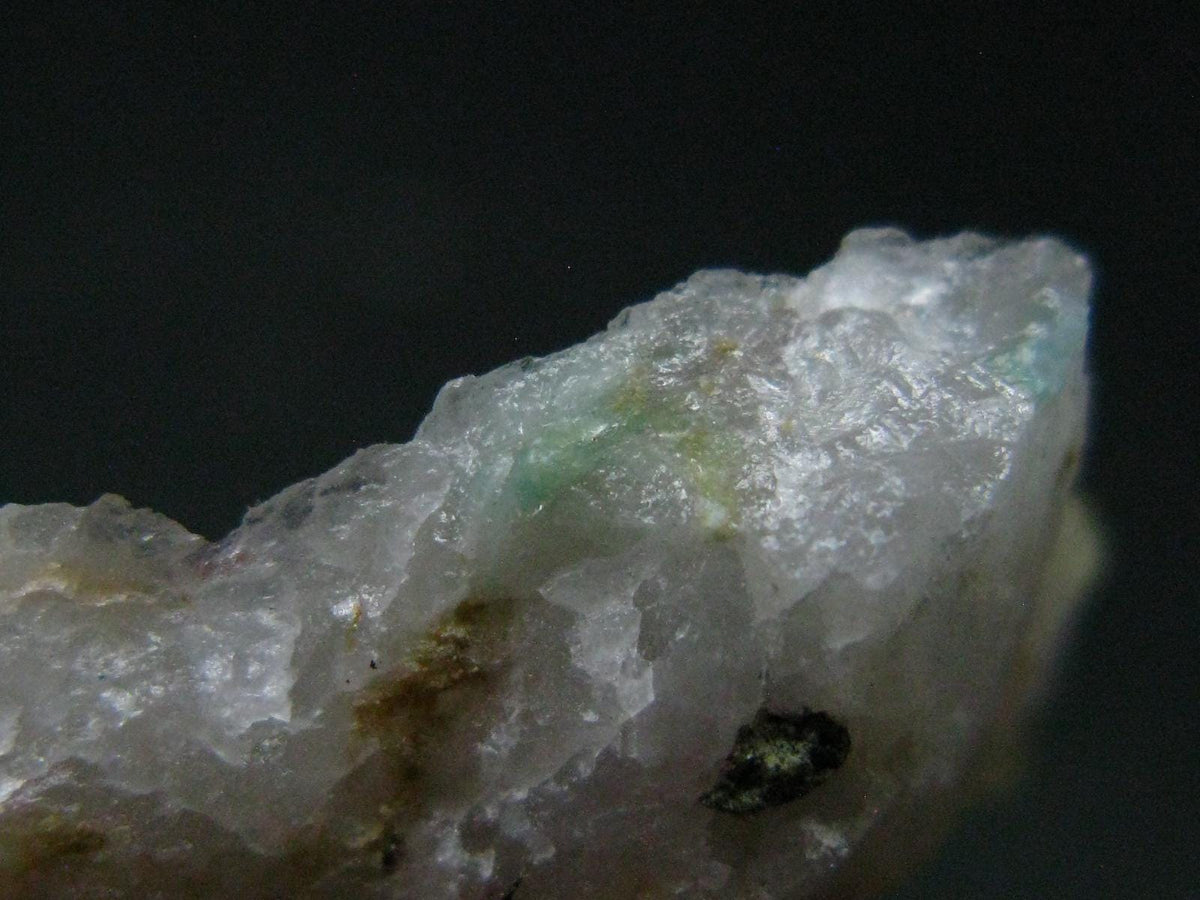 Rare Ajoite in Quartz Crystal from South Africa - 1.0" - 2.30 Grams