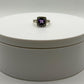 Cushion-Cut Amethyst Ring – Halo Design – Sparkling Silver Statement Jewelry - Size 9