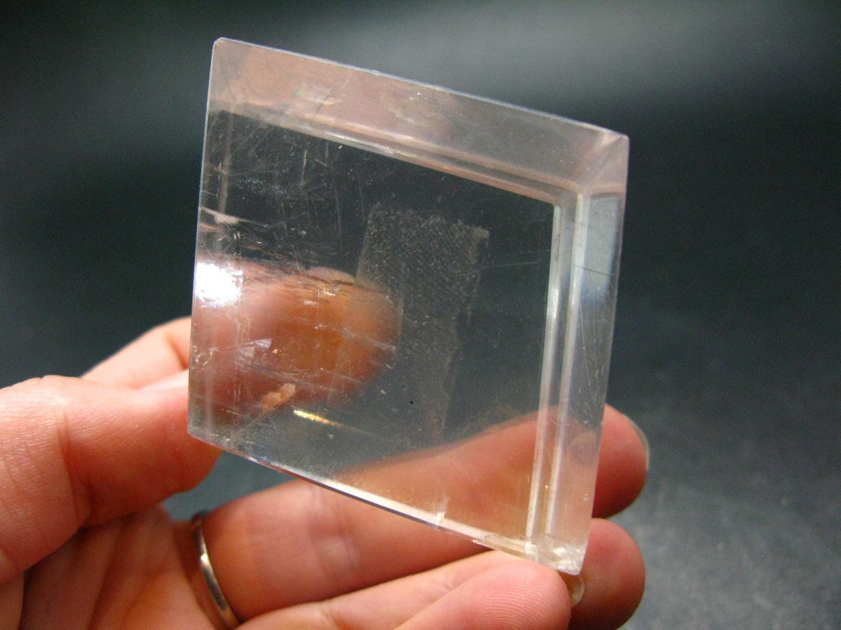 Large Rhomb Calcite Iceland Spar Crystal From Mexico - 1.8" - 128.49 Grams