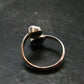 Large Meteorite Campo Del Cielo Sterling Silver Ring From Argentina - 2.58 Grams - Size 7