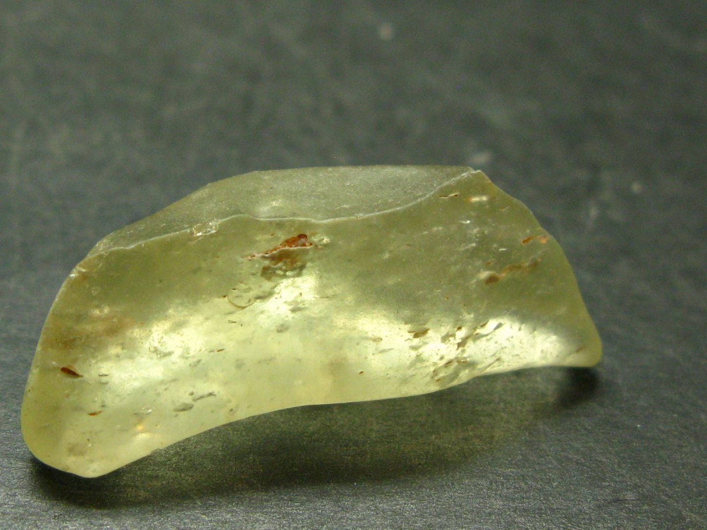 Nice Gem Libyan Tektite Raw Piece From Libya - 7.19 Grams - 1.4"
